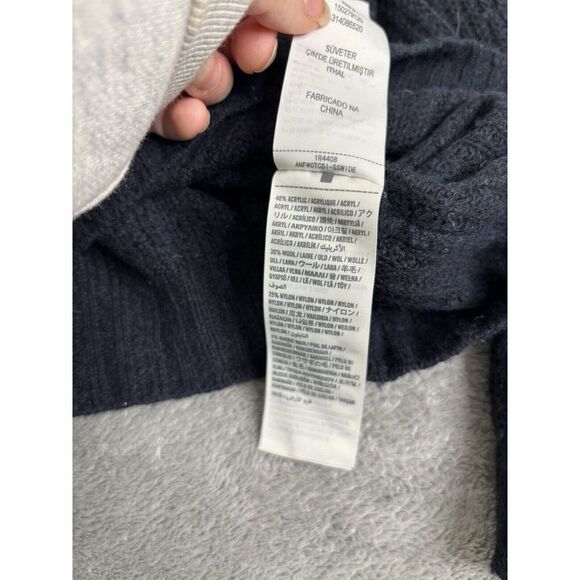 Vintage Y2K Abercrombie & Fitch Pullover Sweater Women's Size Small Blue - Picture 6 of 10